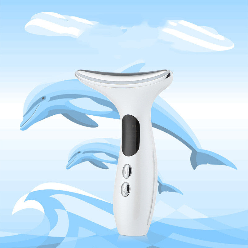 Revitalize Your Skin with the Neck Beauty Instrument - Advanced Color Light Therapy for Lifting and Tightening