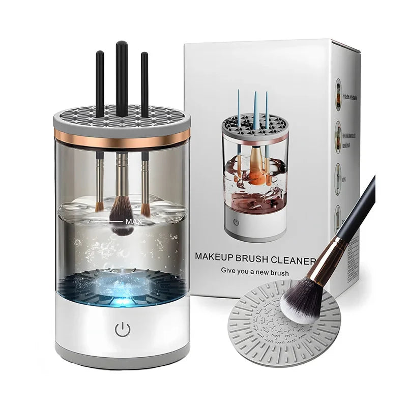 Revolutionary Automatic Makeup Brush Cleaner & Dryer - Effortless Cleaning for Flawless Beauty