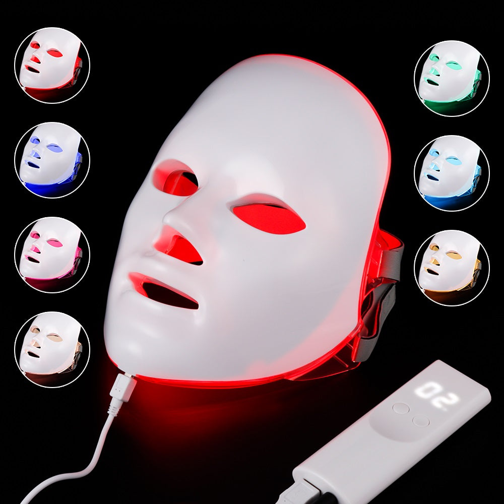 Revitalize Your Skin with the Seven-Color Photon Rejuvenation Mask!