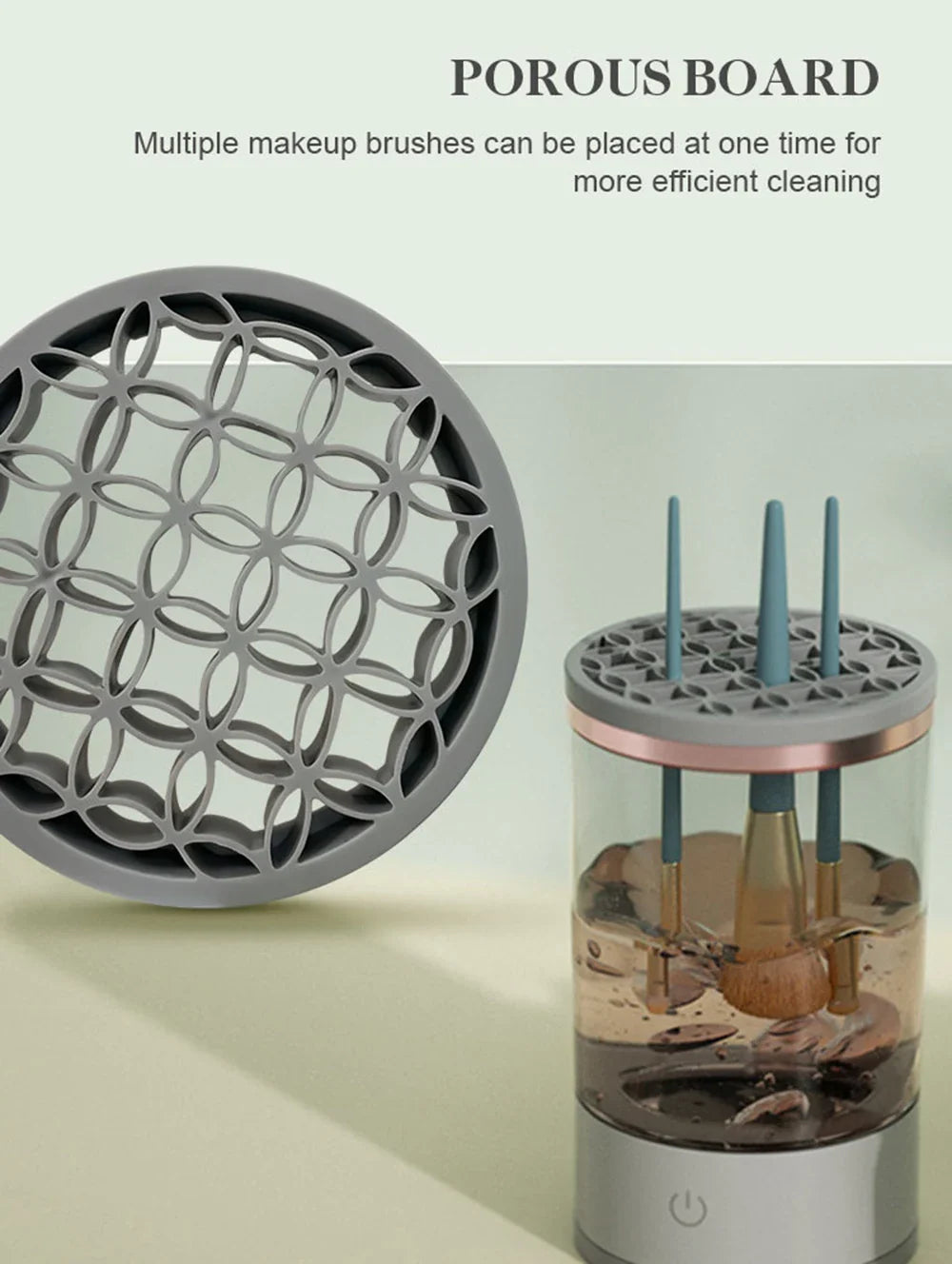 Revolutionary Automatic Makeup Brush Cleaner & Dryer - Effortless Cleaning for Flawless Beauty