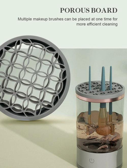 Revolutionary Automatic Makeup Brush Cleaner & Dryer - Effortless Cleaning for Flawless Beauty
