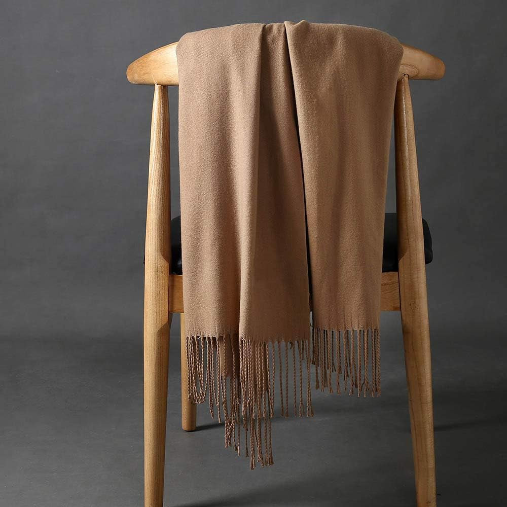 Womens Thick Oversized Pashmina Shawl Wrap Scarves Soft Winter Warm Blanket
