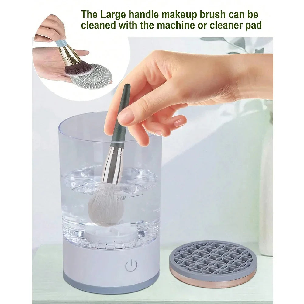 Revolutionary Automatic Makeup Brush Cleaner & Dryer - Effortless Cleaning for Flawless Beauty