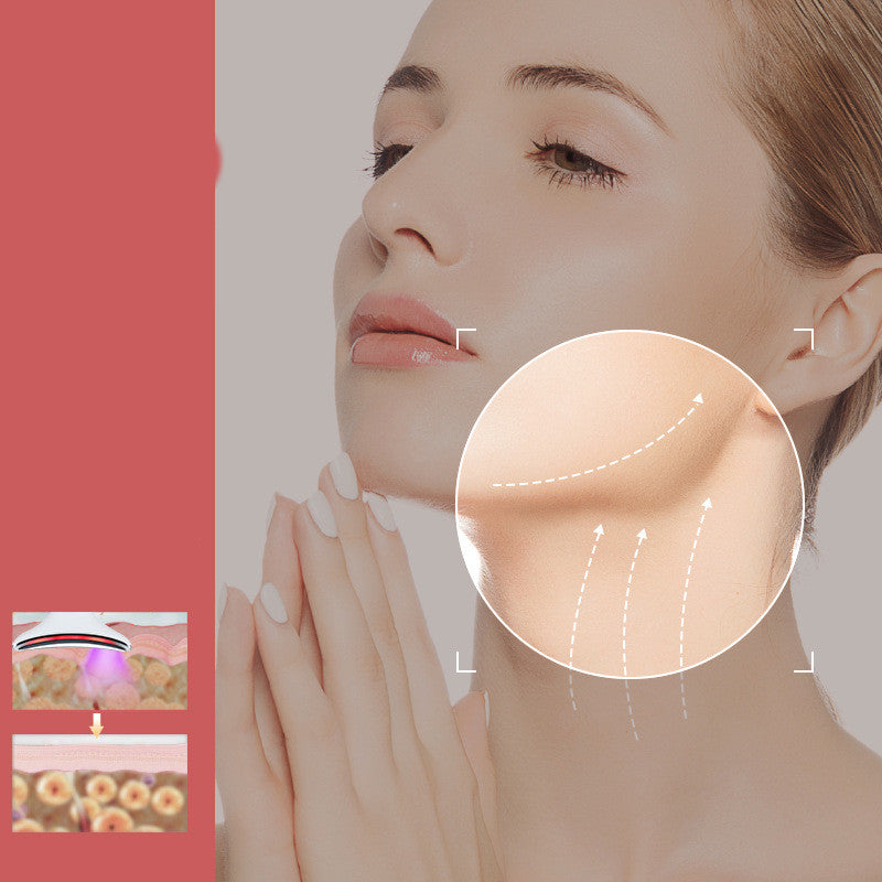 Revitalize Your Skin with the Neck Beauty Instrument - Advanced Color Light Therapy for Lifting and Tightening