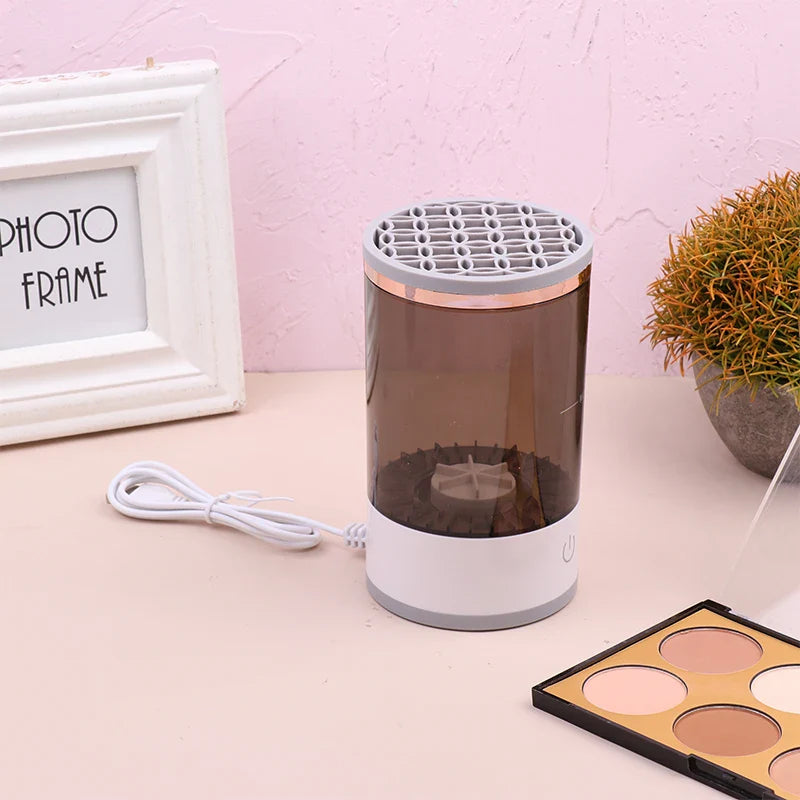Revolutionary Automatic Makeup Brush Cleaner & Dryer - Effortless Cleaning for Flawless Beauty