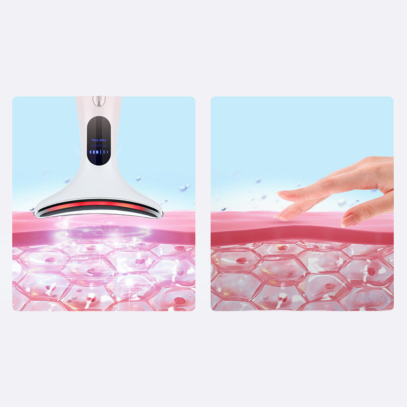 Revitalize Your Skin with the Neck Beauty Instrument - Advanced Color Light Therapy for Lifting and Tightening